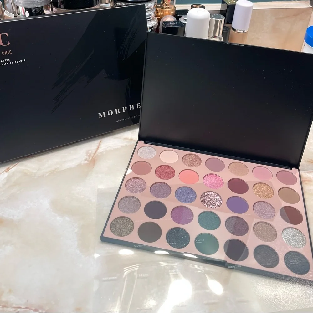 Morphe ~ ‘35C EVERYDAY CHIC’ ~ Eyeshadow Artistry Palette ~ VAULTED, RARE & HTF